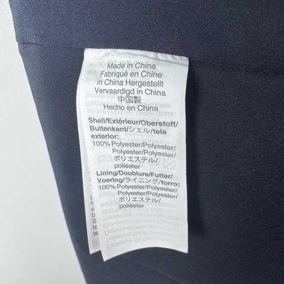 J. Crew Black Floral Print Midi Dress Womens S Mock Neck Tiered Ruffle Sleeve - Picture 6 of 10